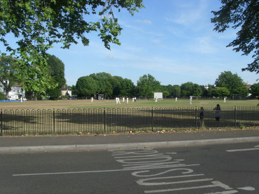 S73R0093 Cricketers
